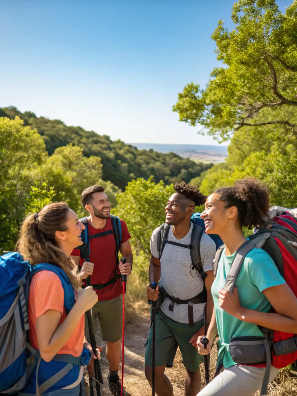 A photograph of individuals participating in a recreational activity organized by AAVL, such as a hike or a sports event, promoting healthy lifestyles and social interaction.